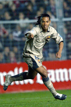 Ronaldinho, Barcelona jublar (jubel)