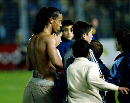 Ronaldinho, Barcelona var ordentligt påpassad av