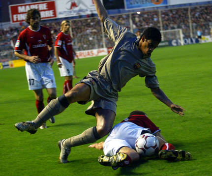 Fotboll, Spansk, Murcia - Barcelona