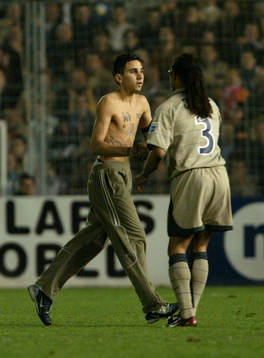 Edgar Davids, Barcelona med en supporter