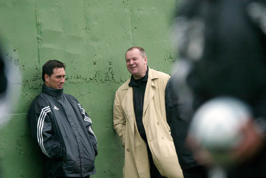 Sanny Åslund och Peter Kisfaludy, sportchef