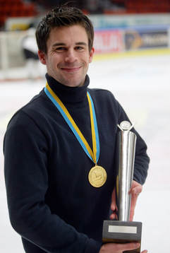 (AIK Svenska Mästare, SM-Guld) Joakim Ahlgren, tränare,