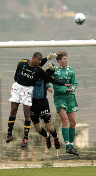 AIK - HamKam : Håkan Svensson och Benjamin Kibebe, AIK
