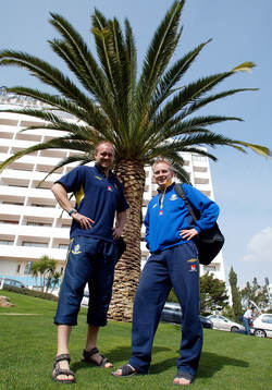 Idrottspsykologerna Göran Kenttä och Johan Fallby, Sverige