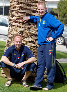 Idrottspsykologerna Göran Kenttä och Johan Fallby, Sverige