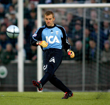 Lee Baxter, målvakt Göteborg