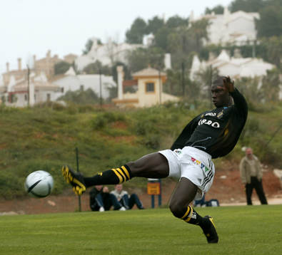 Fotboll, La Manga, träningsmatch, Pa Modou Kah, AIK