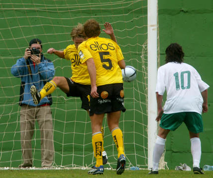 Självmål, Elfsborg, sjabbel, trassel, fotograf