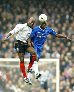 Njitap Geremi. Chelsea i nickduell med Louis Boa Morte,