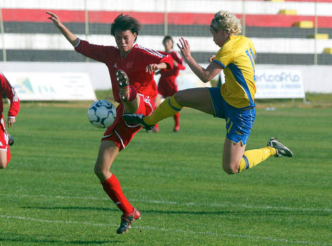 Li Jie, Kina och Victoria Svensson, Sverige som kvitterade