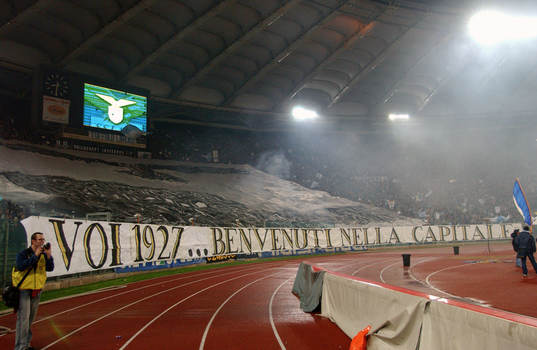 Fotboll, Serie A (Italiensk Liga) Lazio - Roma