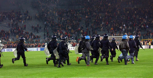 Fotboll, Serie A (Italiensk Liga) Lazio - Roma