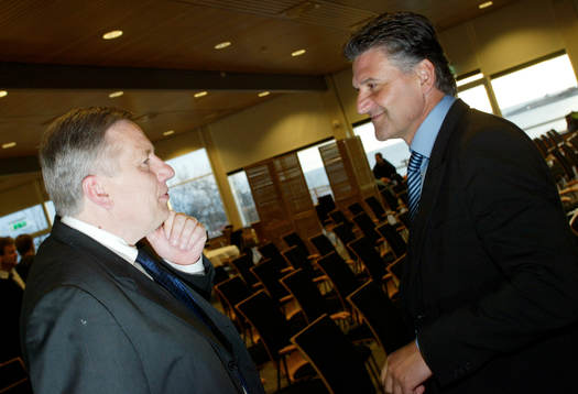 Tommy Söderberg och Zoran Lukic. Tränare