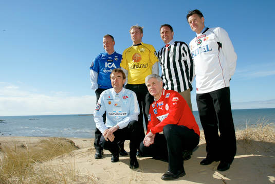 Jan Andersson (Halmstad), Magnus Haglund (Elfsborg), Jan