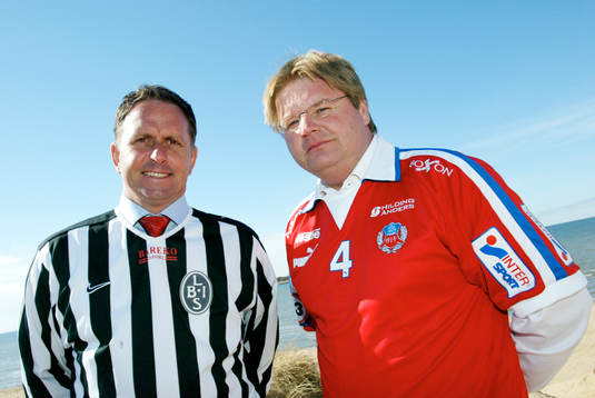 Jan Jönsson (Landskrona) och Peter Swärdh (Helsingborg),