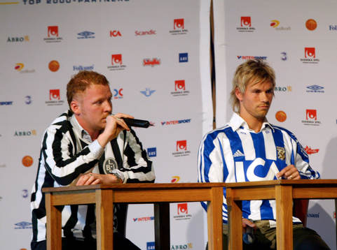 Jörgen Pettersson, Landskrona och Niclas Alexandersson,