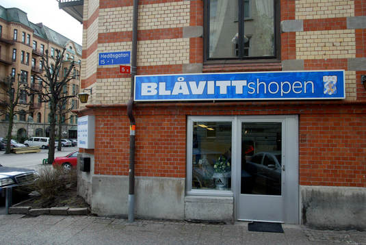 Invigning av IFK Göteborgs nya souvenirshop