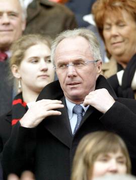 Sven Göran Eriksson, förbundskapten England