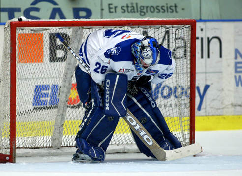 Johan Backlund i Leksandsmålet deppar