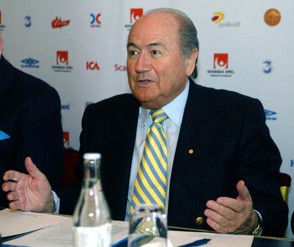 Josef Blatter, FIFA president