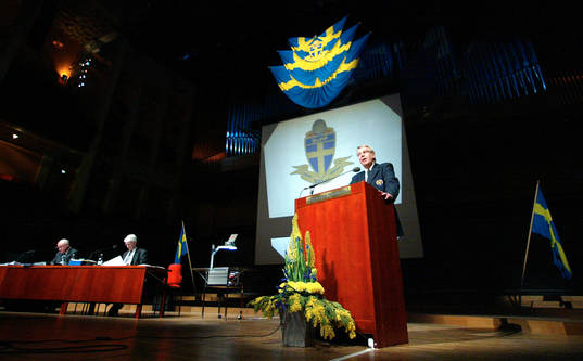 Gunnar Larsson, ordförande i Riksidrottsstyrelsen