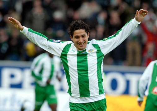 Pablo Pinones Arce, Hammarby strålande glad