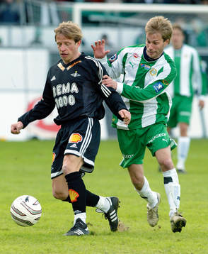 Örjan Berg, Rosenborg och Karl Oskar Fjörtoft, Hammarby
