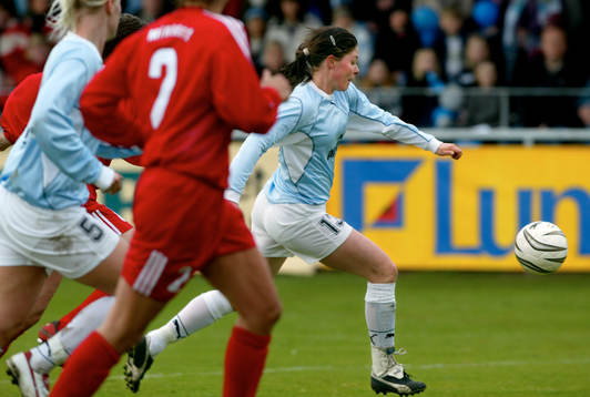 Fotboll, Dam, UEFA Womens Cup, Semifinal, Malmö FF - FFC