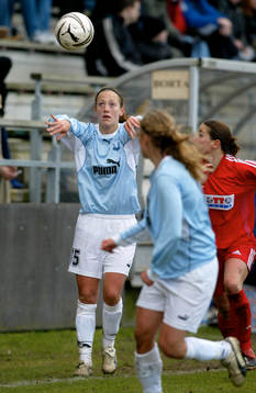 Fotboll, Dam, UEFA Womens Cup, Semifinal, Malmö FF - FFC