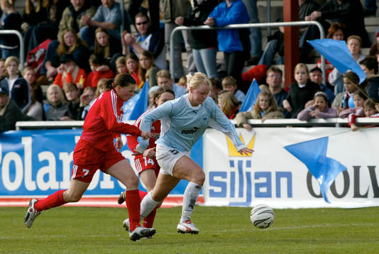 Fotboll, Dam, UEFA Womens Cup, Semifinal, Malmö FF - FFC