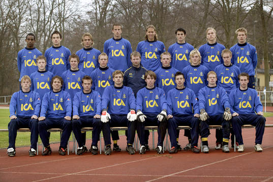Bakre raden fr.v;  Kalle Ljungberg, Petter Andersson,