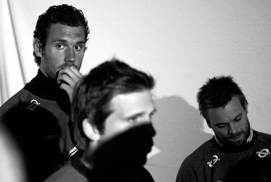 Andreas Isaksson, Anders Svensson och Mattias Jonson