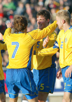 Per Nilsson, Sverige. Jubel