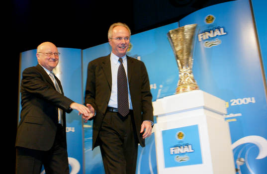 Lars-Åke Lagrell och Sven Göran Eriksson