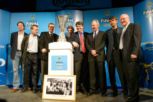 Pokal. Johnny Ekström, Stig Fredriksson, Thomas Wernerson,