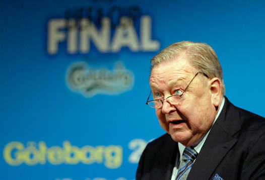 Lennart Johansson Uefa presiden