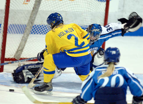 Elin Holmlöv, Sverige