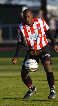 Nyförvärvet från Sierra Leone Samuel Barlay, Malmö