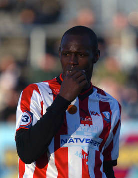 Nyförvärvet från Sierra Leone Samuel Barlay, Malmö