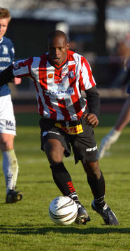Nyförvärvet från Sierra Leone Samuel Barlay, Malmö