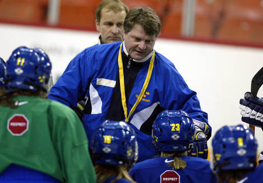 Peter Elander, förbundskapten Sverige