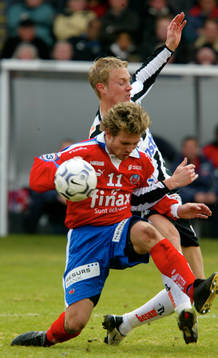 Peter Graulund, Helsingborg och Johnny Lundberg, Landskrona