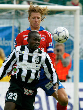 Jones Kusi Asare, Landskrona och Jesper Jansson, Helsingborg