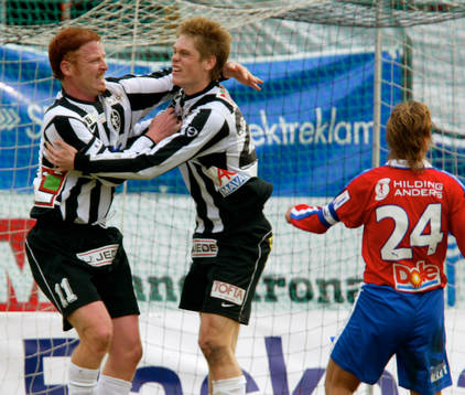 Jörgen Pettersson och Johan Andersson, Landskrona jublar