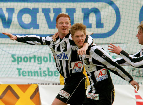 Jörgen Pettersson och Johan Andersson, Landskrona jublar