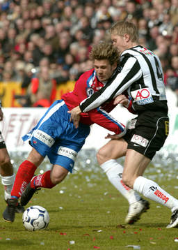 Fotboll, allsvenskan, Landskrona - Helsingborg . Peter