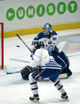 Johan Backlund, målvakt, Leksand, unibet