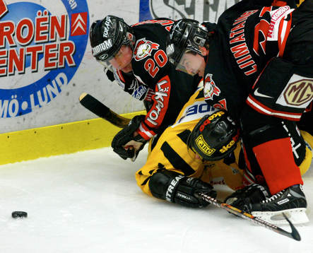 Ishockey, Kval till elitserien (Kvalserien), Malmö -