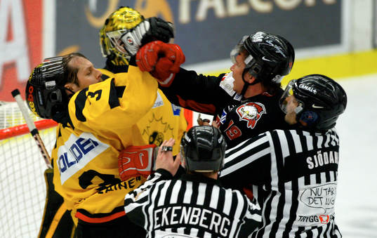 Ishockey, Kval till elitserien (Kvalserien), Malmö -