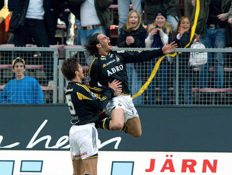Andreas Eriksson, AIK jublar (Jubel)